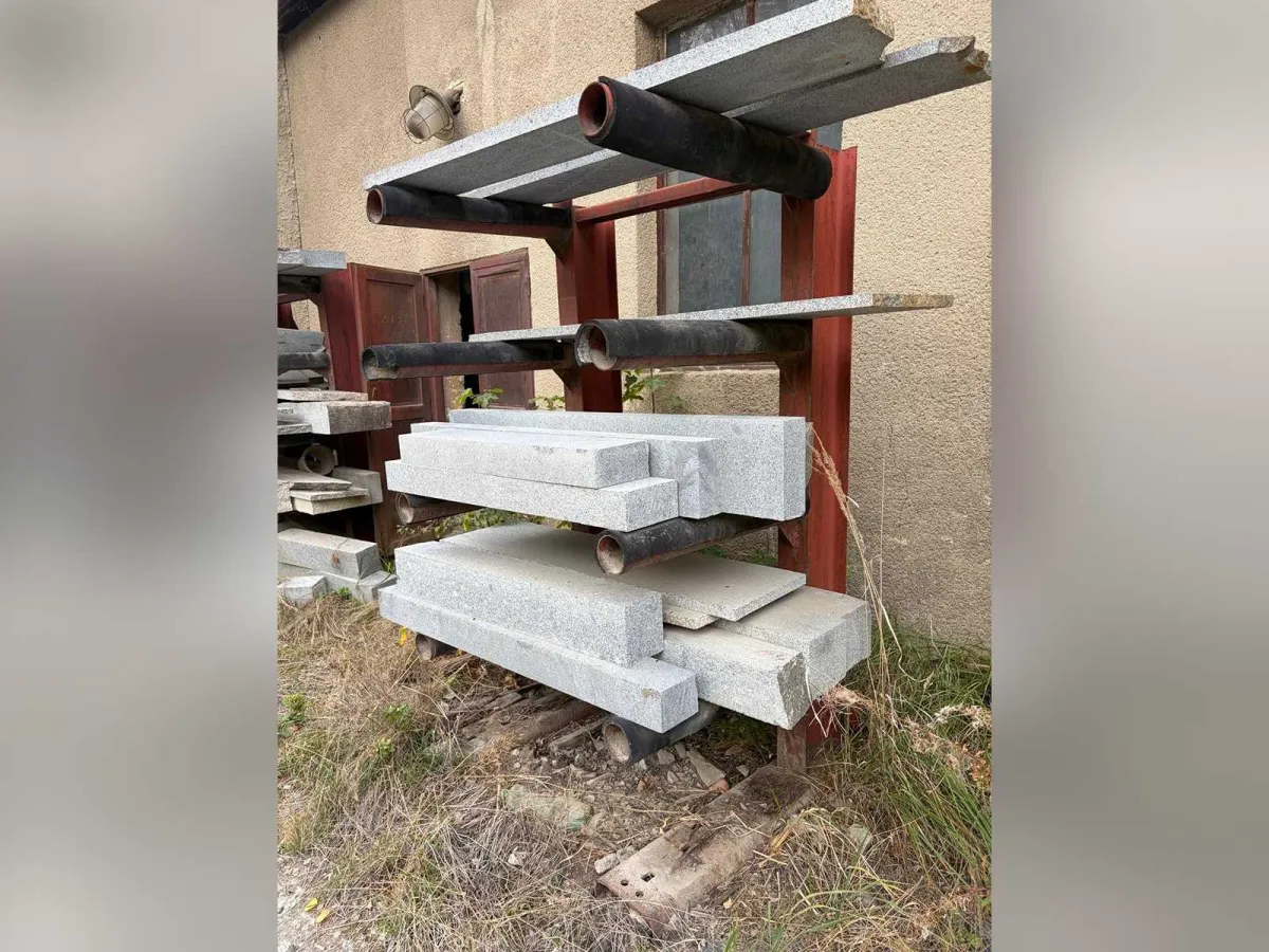 Supporti di stoccaggio in acciaio resistente / Scaffali a sbalzo - Scaffali per stoccaggio (5 volte)