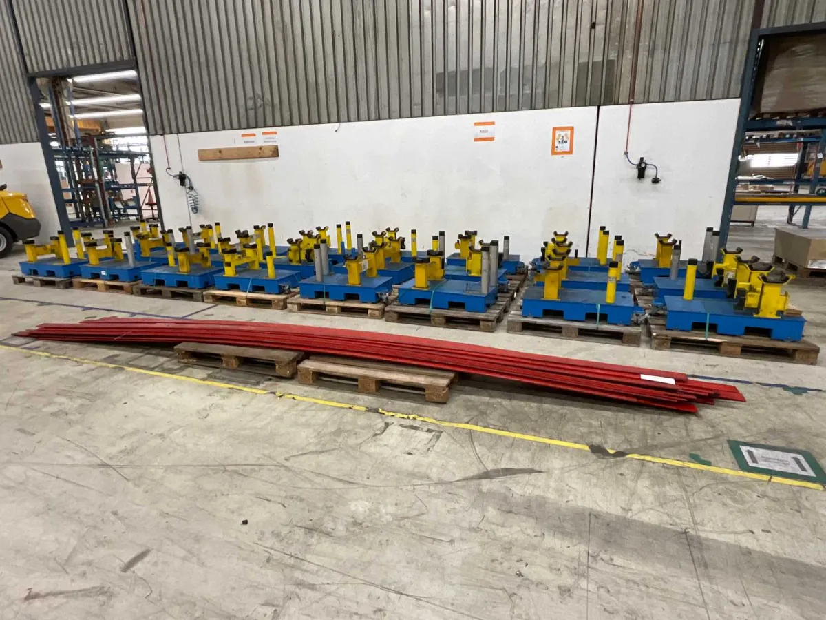 Schwerlastrollwagen für Schienentransport (24x)