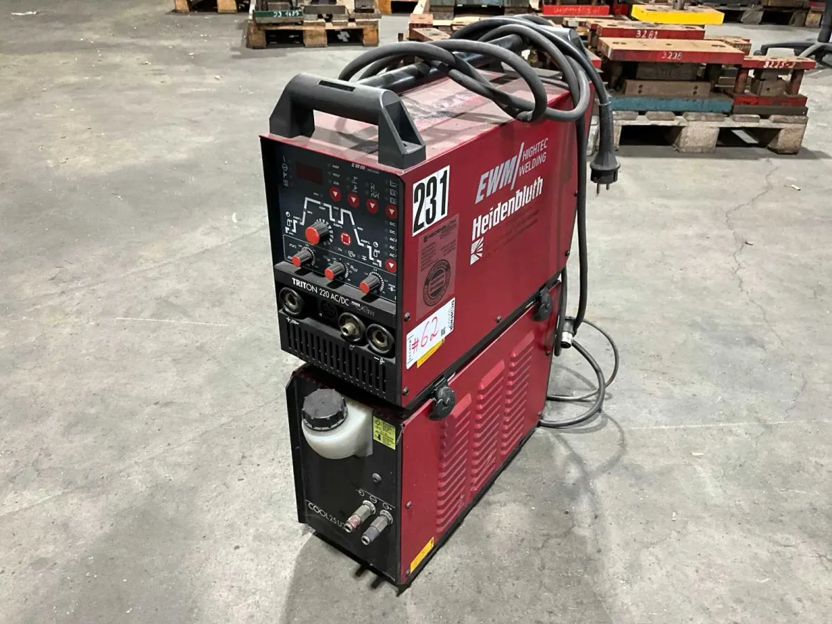 EWM Triton 220 AC/DC TIG welding machine