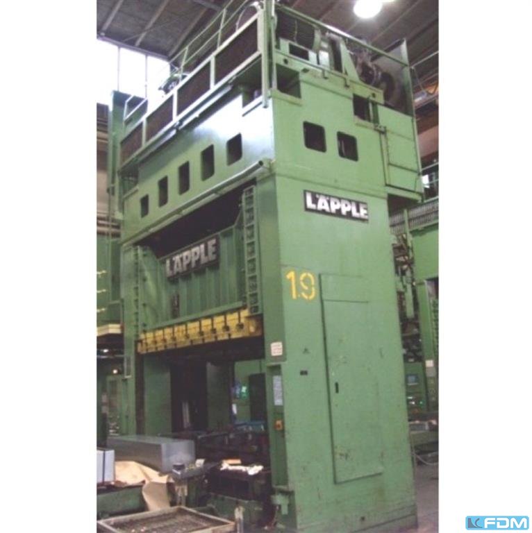 LAEPPLE SE 500 (UVV) hydraulische Doppelständer (zieh) presse