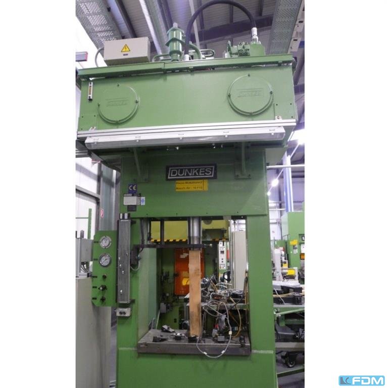 DUNKES HS 2-63 hydraulische Doppelständer (zieh) presse