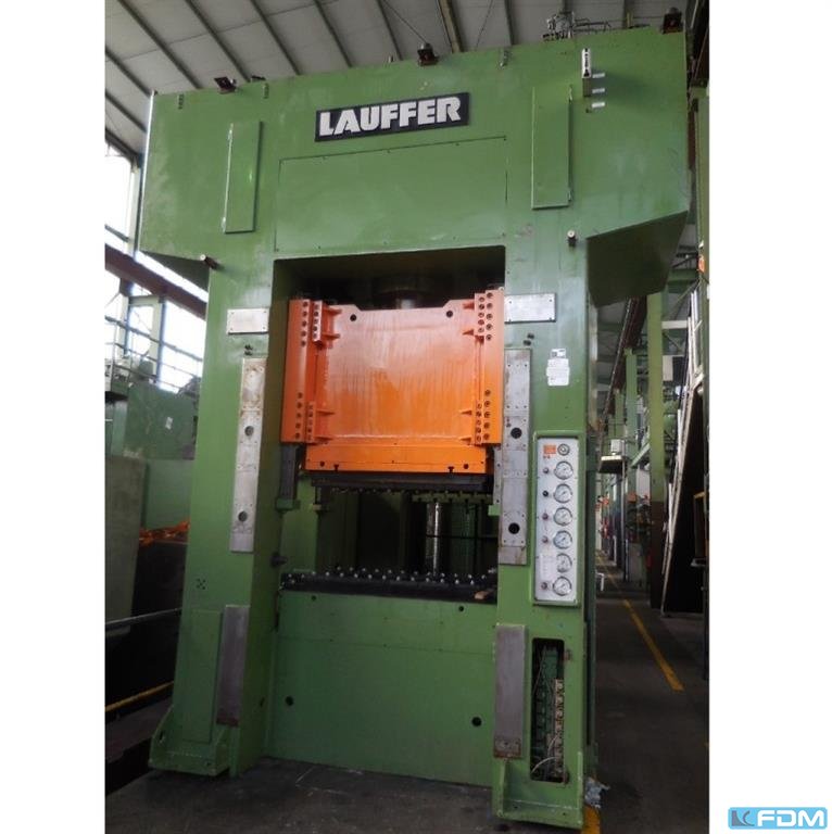 LAUFFER RA 320 (UVV) hydraulische Doppelständer (zieh) presse