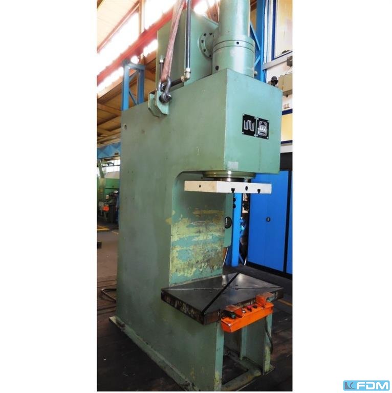 ZEULENRODA PYE 100 S/1 M (UVV) hydraulische Einständer (zieh) presse