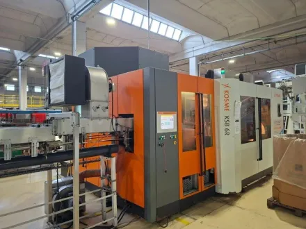 Kosme KSB 6R Used rotary blow molding machine 1200 – RESALE