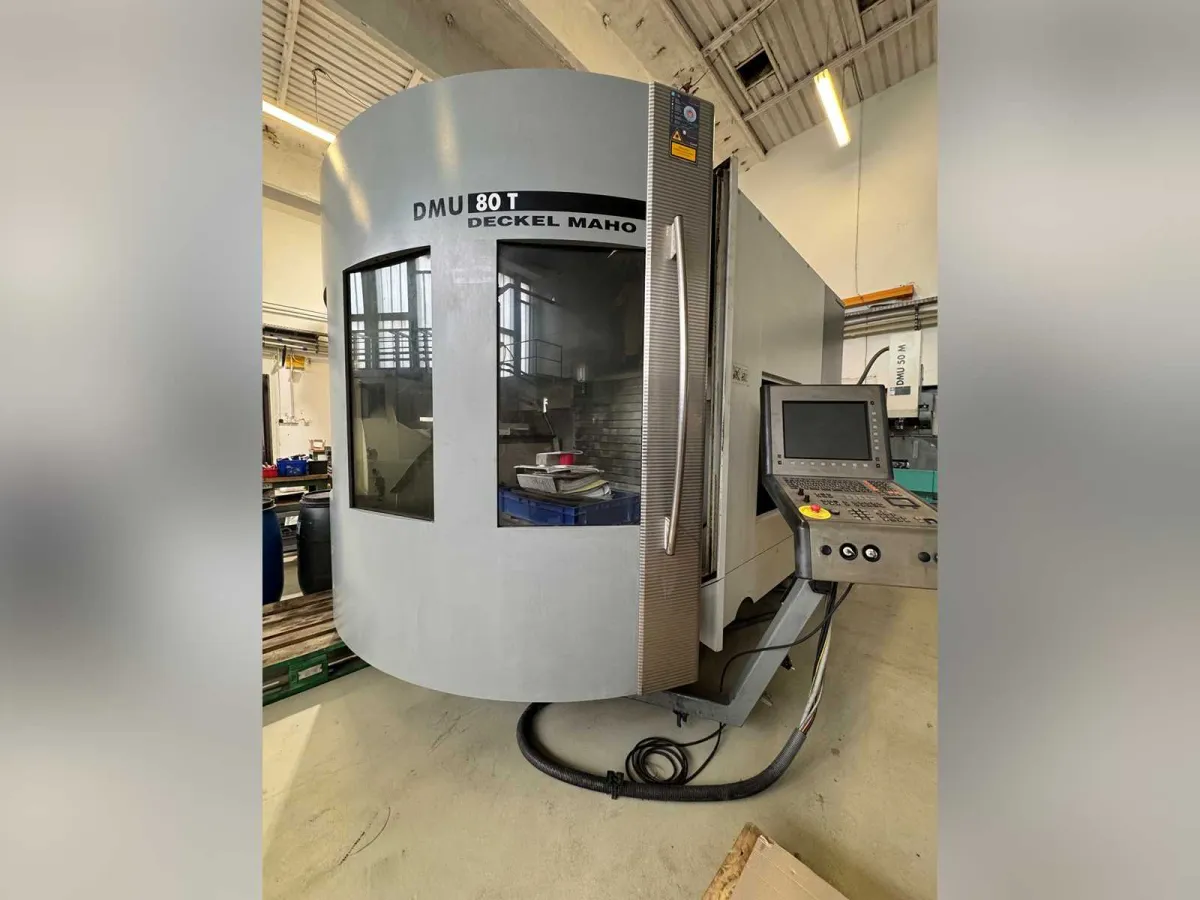 2002 - Deckel Maho - DMU 80T - Deckel Maho Machine Dmu 80T 5 ejes