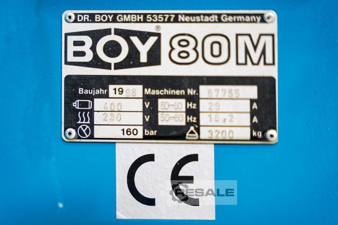 Machine: BOY 80M