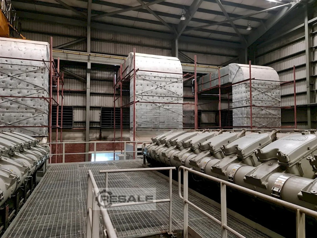 机械设备: MAN 57.9 MW / 50 HZ MAN 18V48/60 TS 500