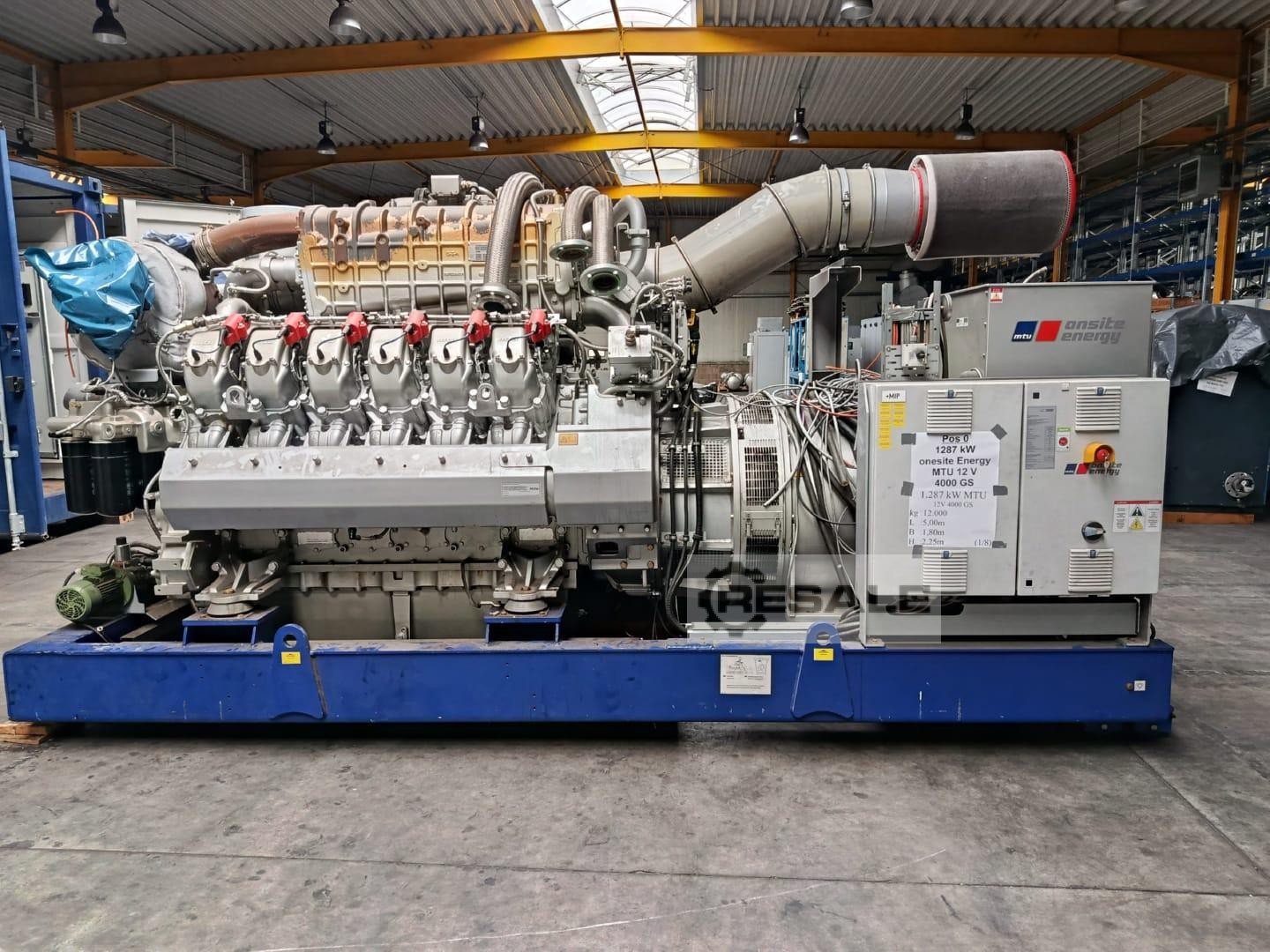 Машина: MTU 12V4000 GS