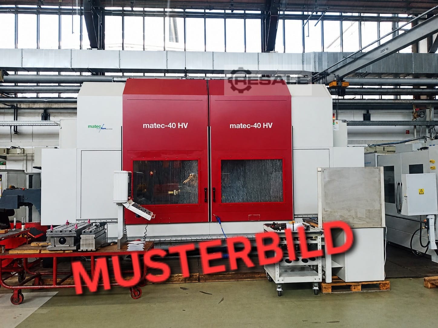 Matec 40 HV CNC Bearbeitungszentren – RESALE