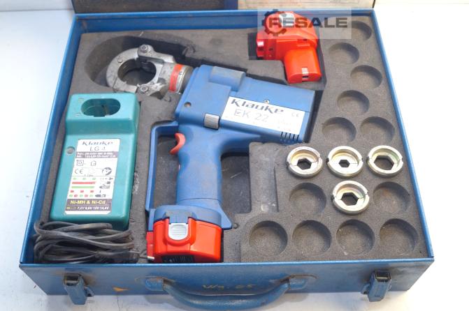 Klauke EK 22-plus 6 – 300 mm² Akku hydraulisches Presswerkzeug – RESALE