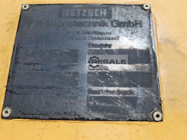 makine: NETZSCH 800/80