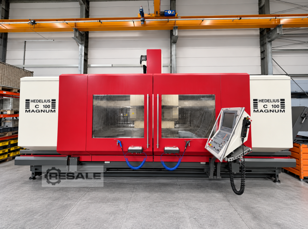 Hedelius C100 -3500 Magnum CNC Bearbeitungszentren – RESALE