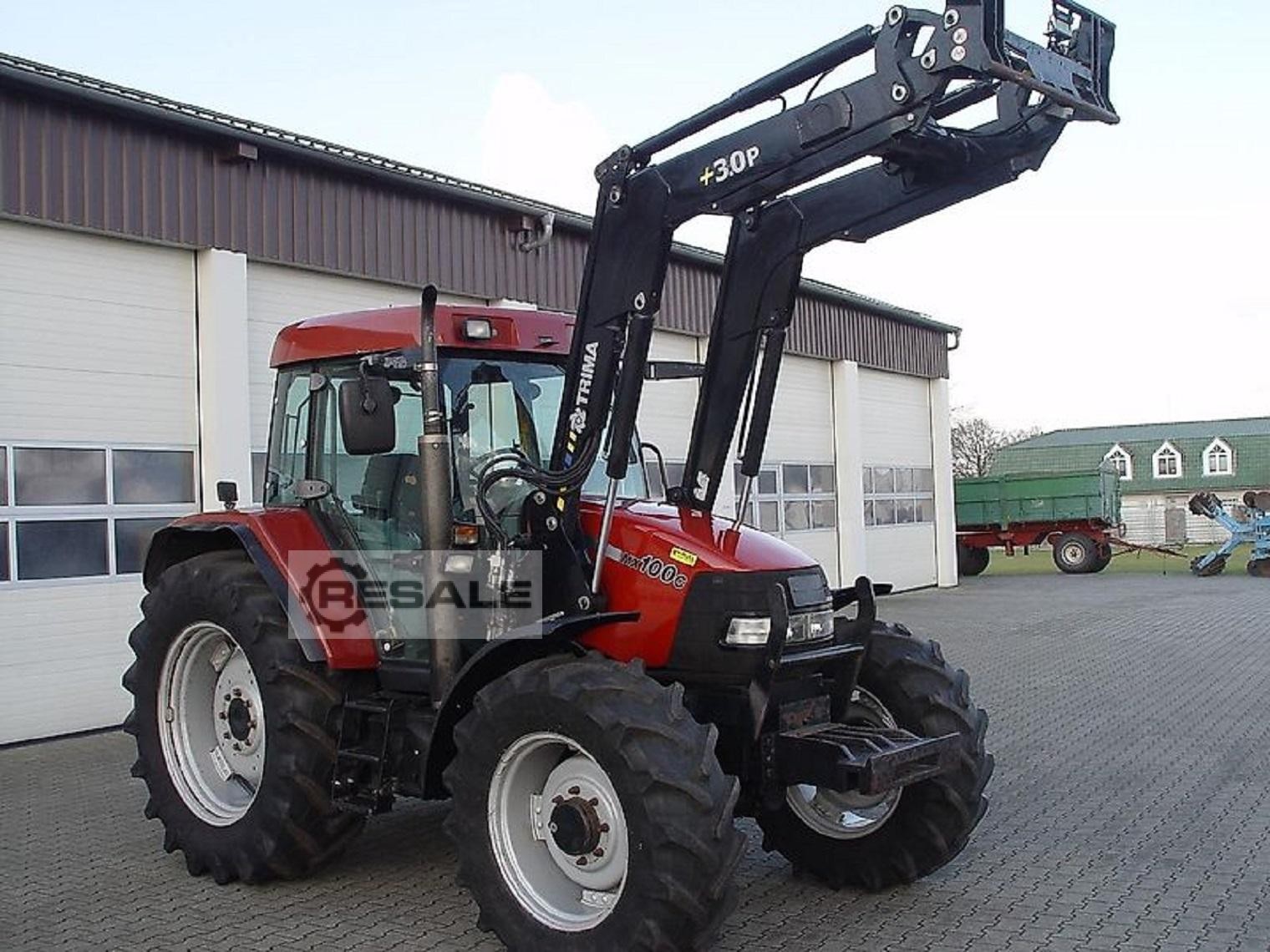 Case Ih MX100C Allrad – Mit Frontlader Traktor – RESALE