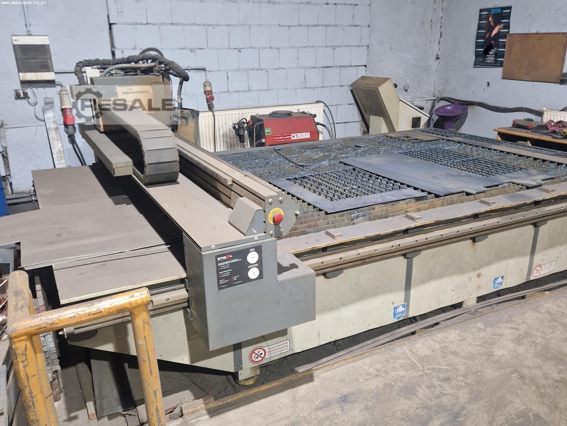 Stigal DYNAMIC CNC Plasmaschneidanlagen – RESALE