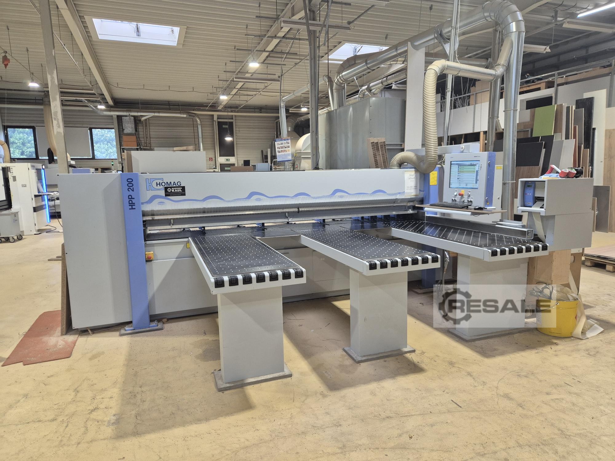 Holzma OPTIMAT HPP200/32/32 Plattenaufteilsägen – RESALE