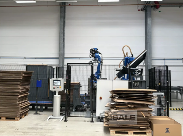 Yaskawa Motoman THULL-Palettisierungszelle – RESALE