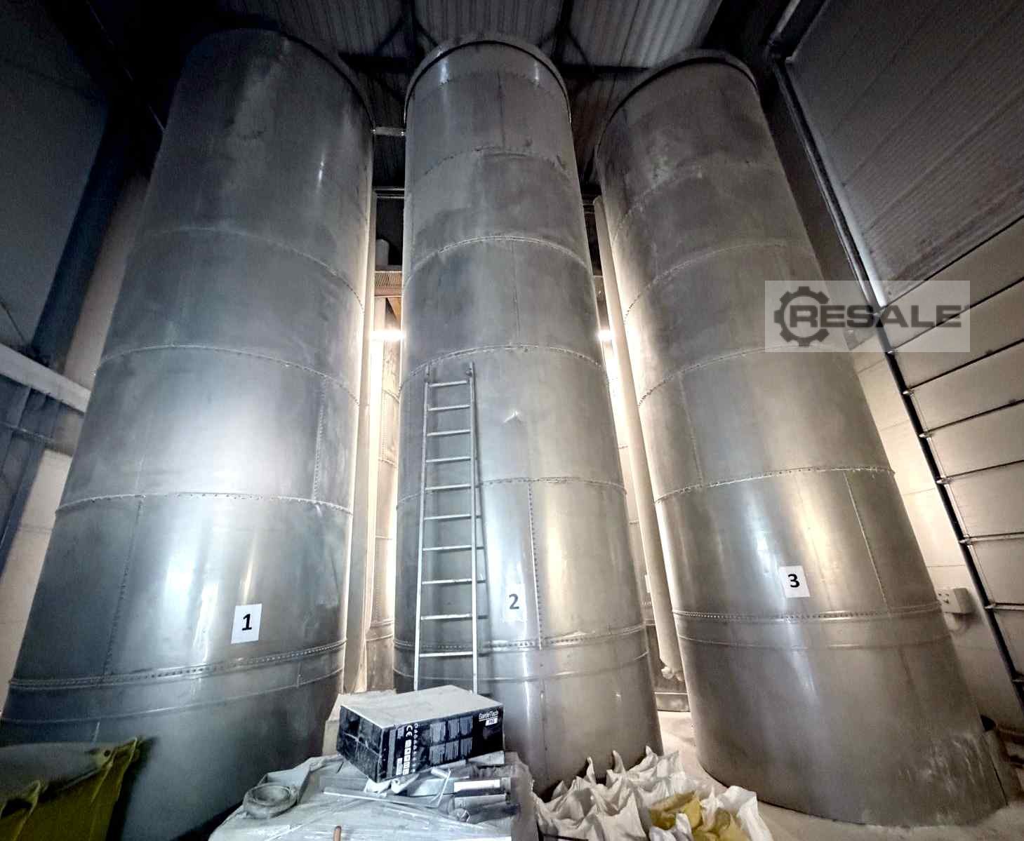 Bm Silo Dänemark 35 Tonnen / 210 Tonnen Mehl Mehlsilo / Innensilo – RESALE