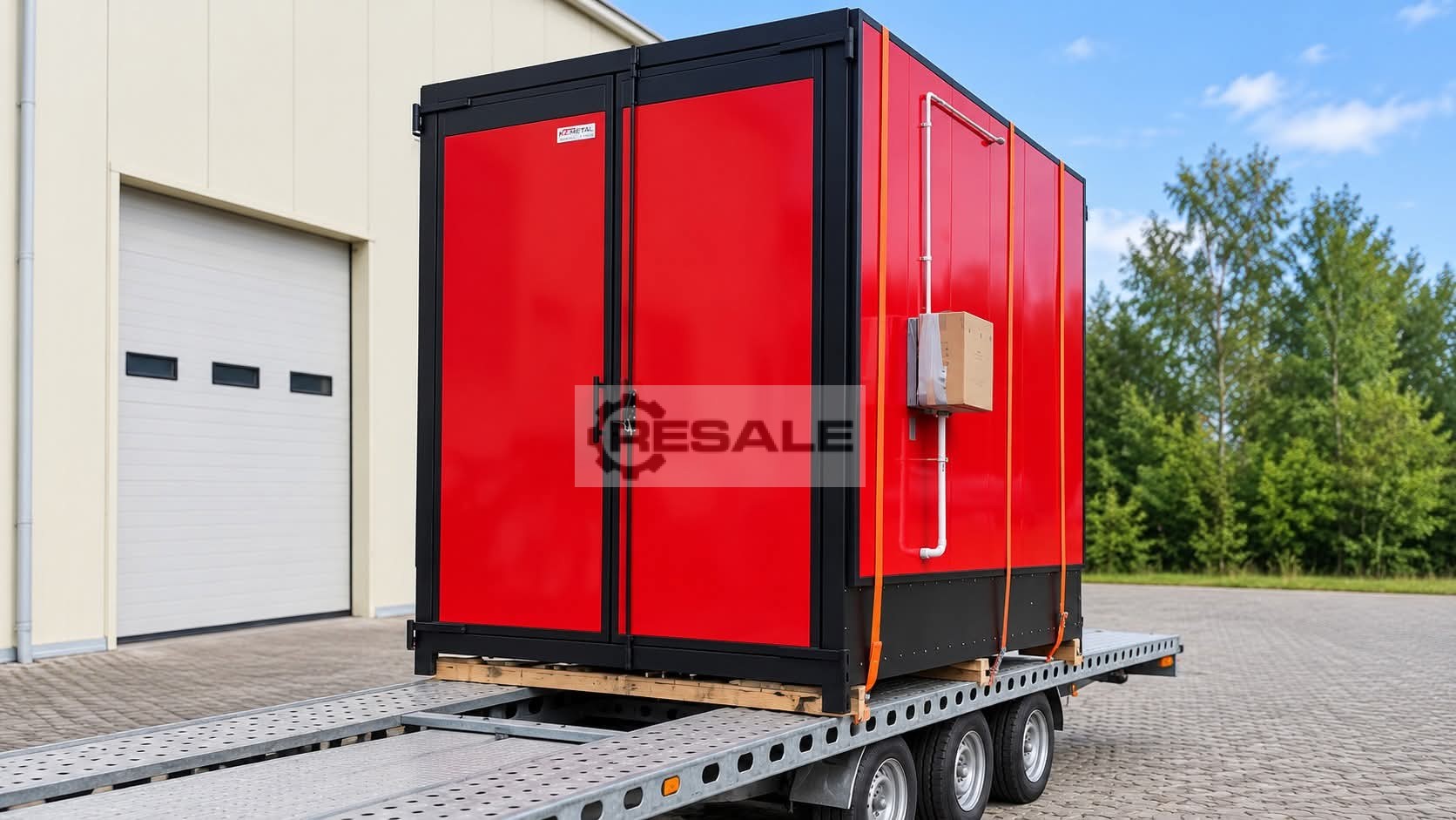Royal Gold Pulverofen 2000 × 1200 × 1800 Pulverbeschichtungsanlagen – RESALE