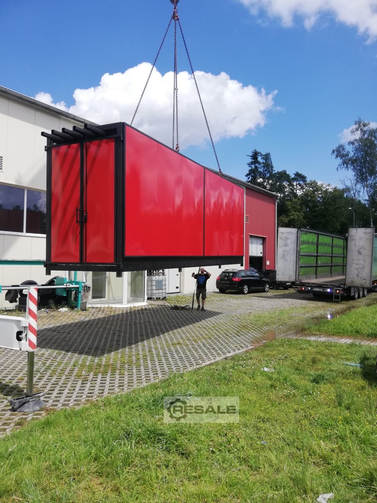 Royal Gold Pulverofen 4000 × 2000 × 2000 Pulverbeschichtungsanlagen – RESALE