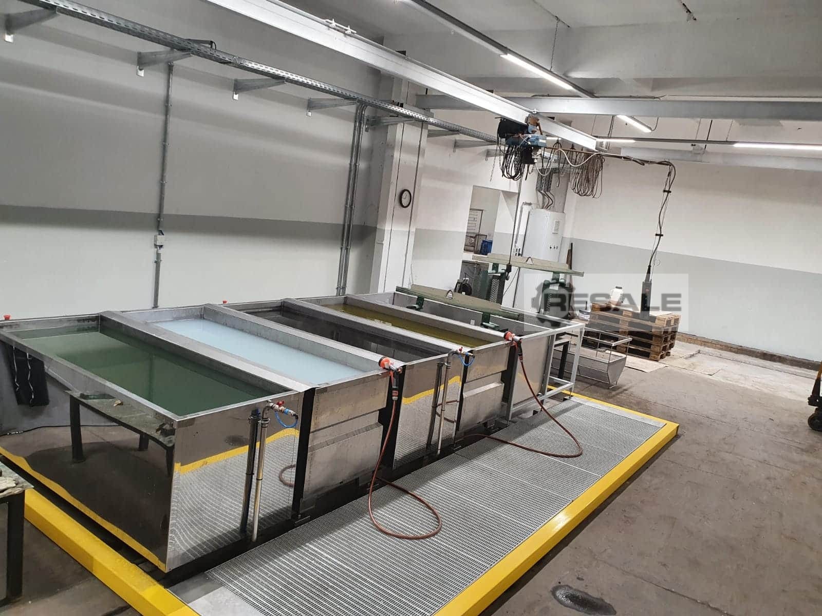 ROYAL GOLD Entlackungsbecken 2000 Pulverbeschichtungsanlagen