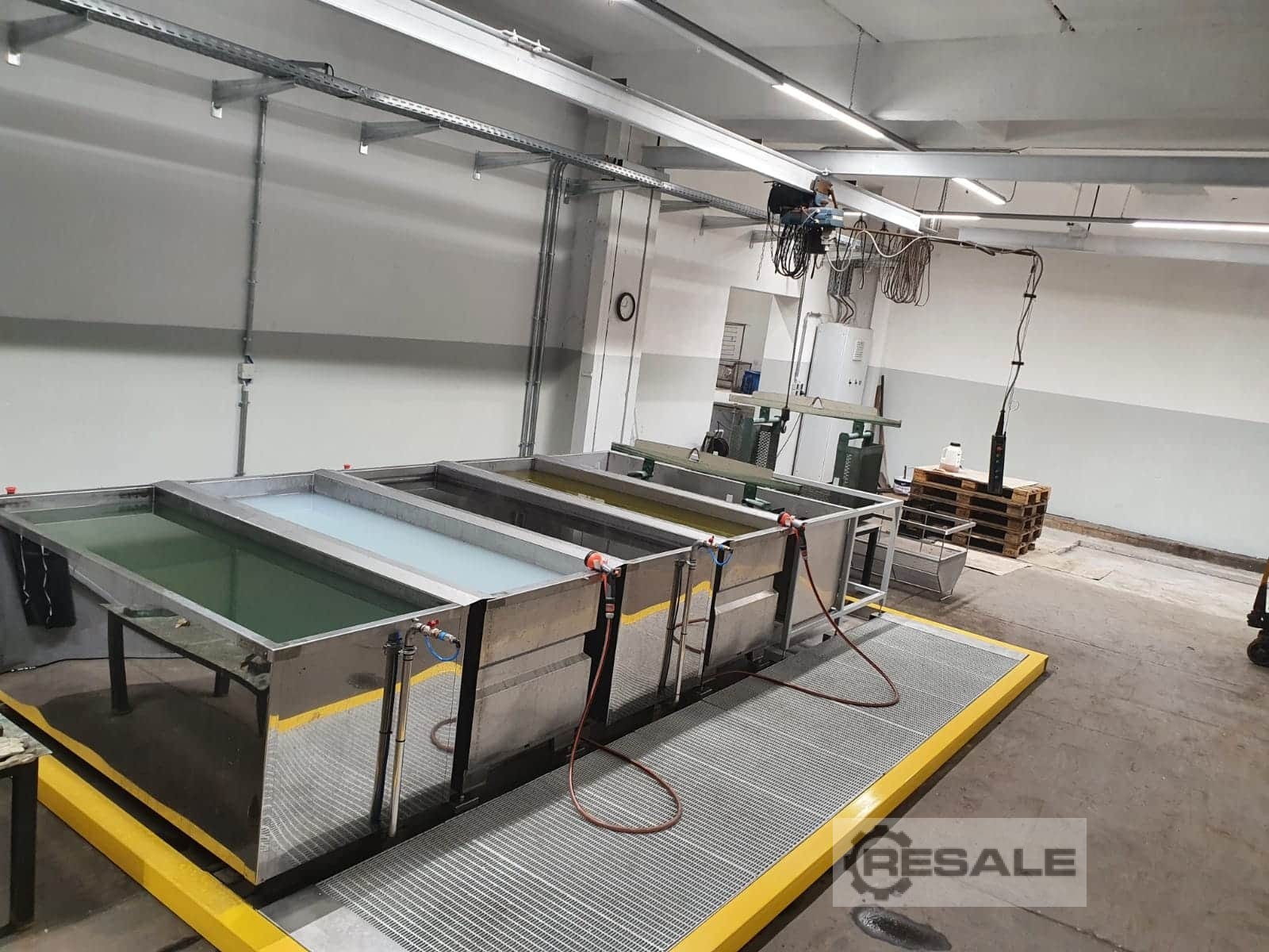 ROYAL GOLD Entlackungsbecken 2500 Pulverbeschichtungsanlagen