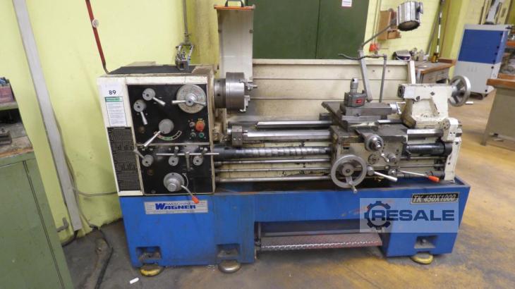 Wagner TK 450 X 1000/DCT 225 X 1000 Leit- und Zugspindeldrehmaschinen – RESALE