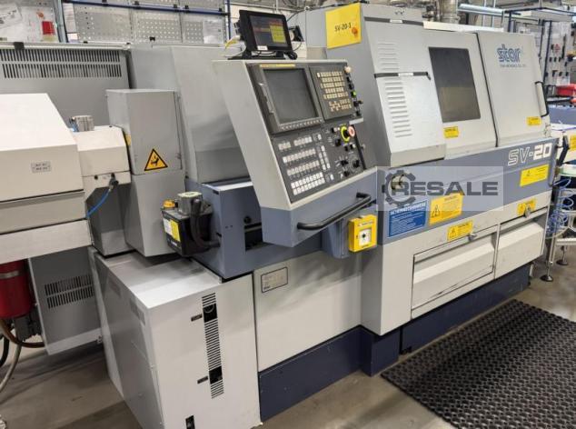 Star SV 20 CNC Langdrehautomaten – RESALE