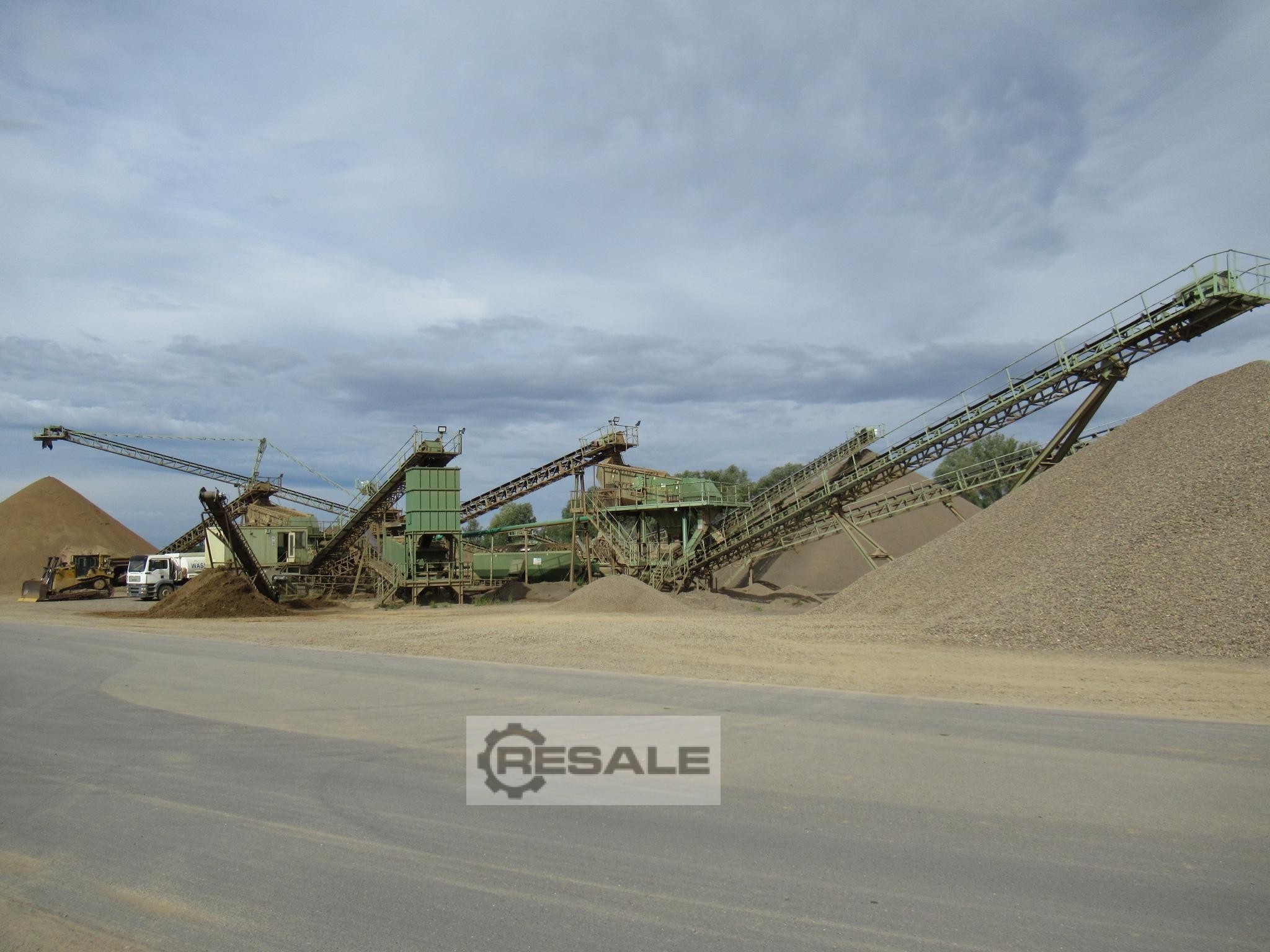 Wima 130..150 t/h 5 Fraktionen Kieswerk – RESALE