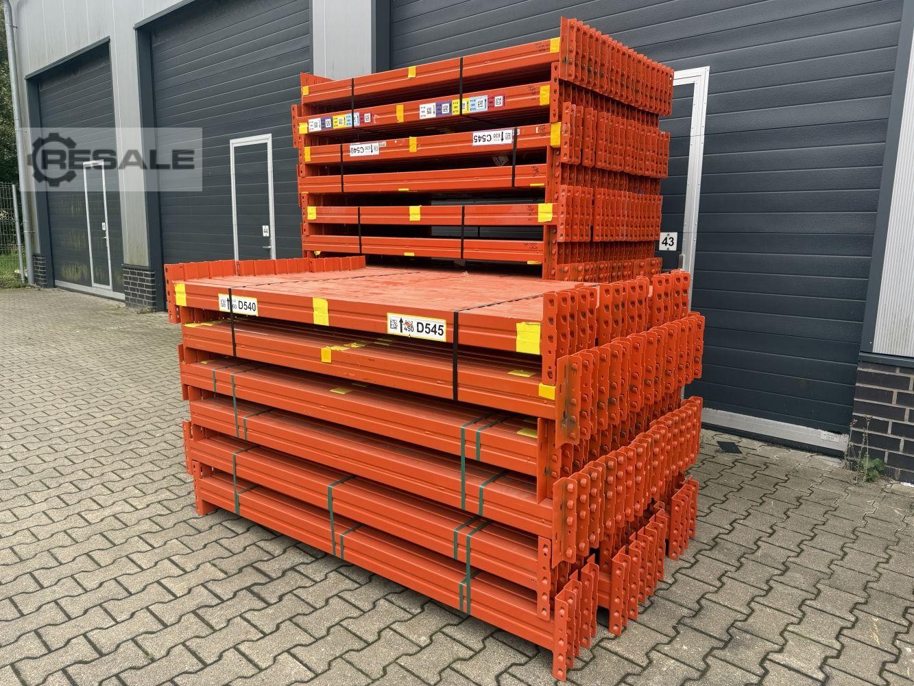 Meta Thyssen/ K: 100X50Mm lichte Weite: 1.800 mm Palettenregale – RESALE