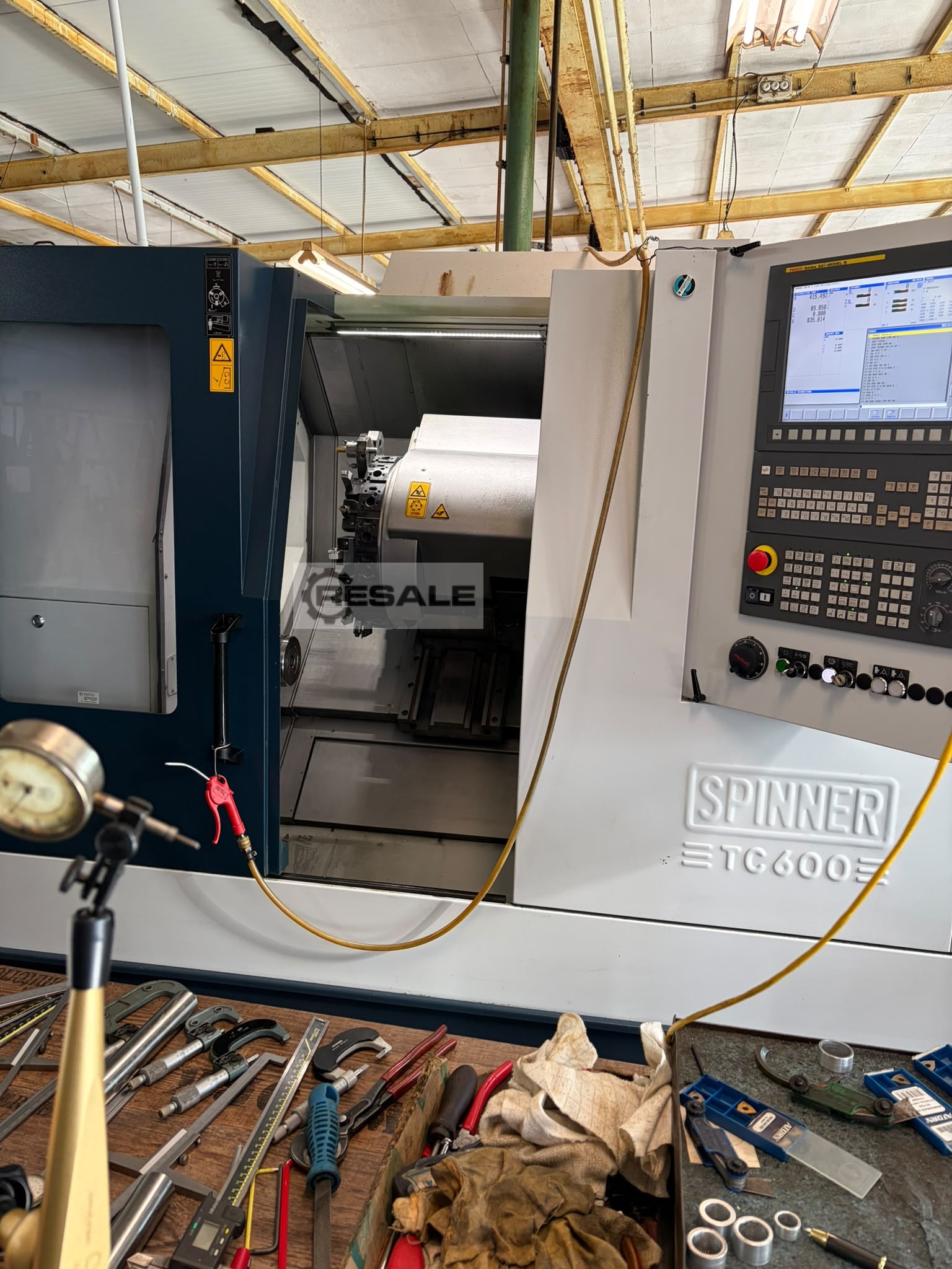 Spinner TC 600 65MC CNC Drehmaschinen – RESALE