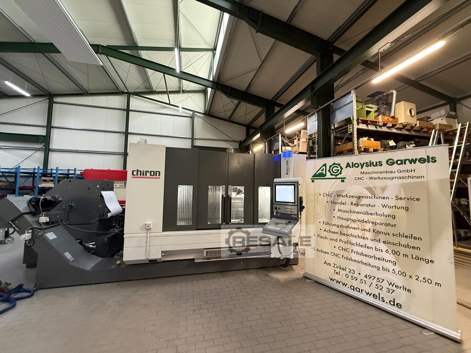 Chiron Mill 2000 Vertikale CNC Bearbeitungszentren – RESALE