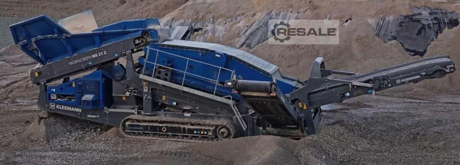 Kleemann Mobiscreen MS21 Bivitec Двухдечные механические сортировочные машины – RESALE