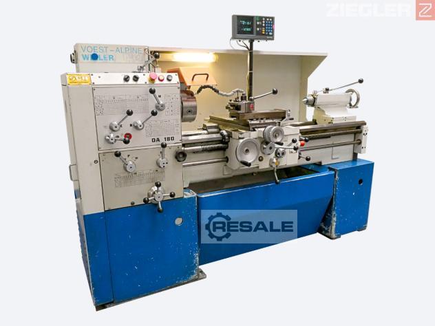 Weiler DA 180 / 1000 Universaldrehmaschinen – RESALE