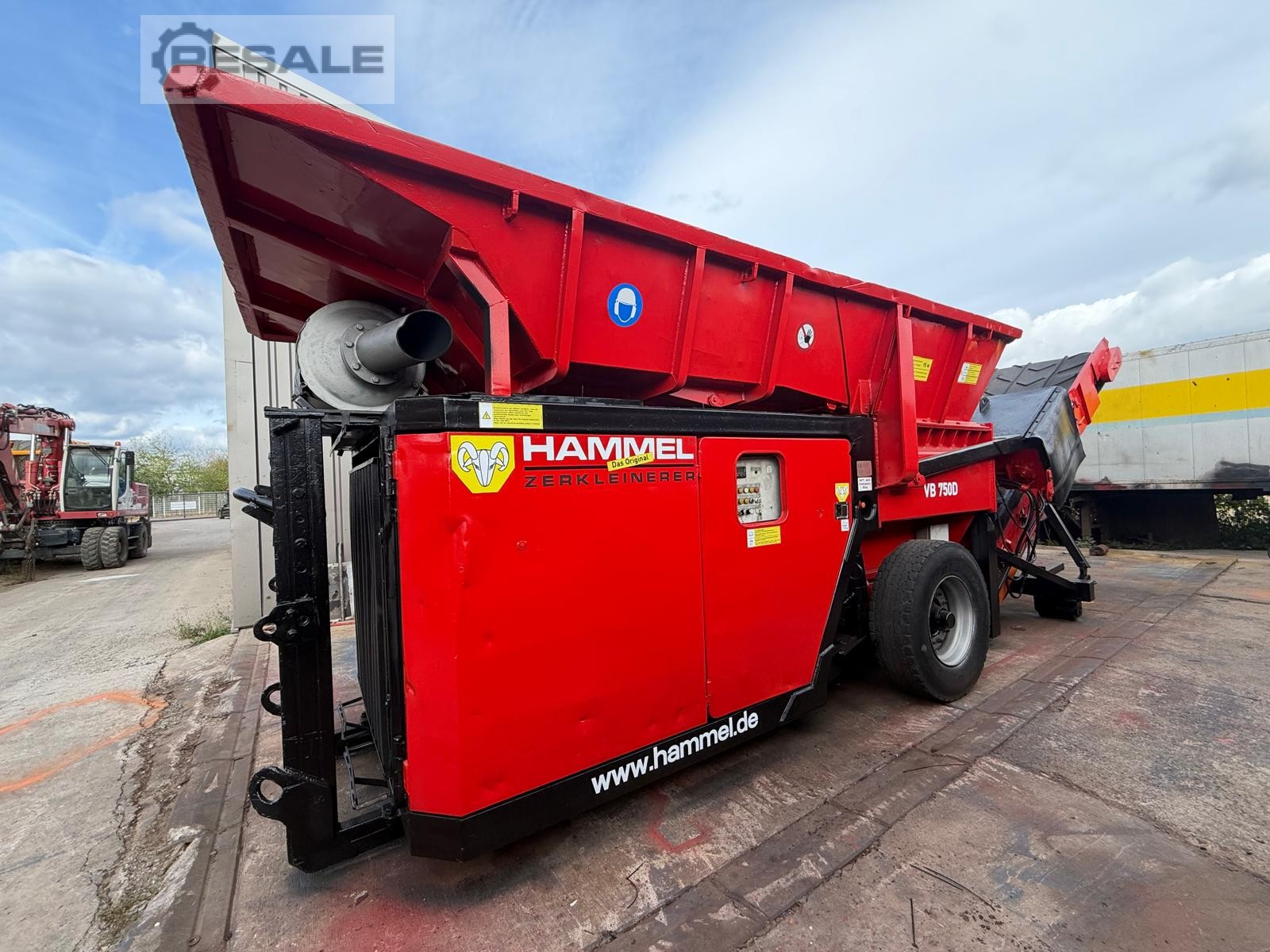Hammel VB 750 D Doppelwalzenvorbrecher – RESALE