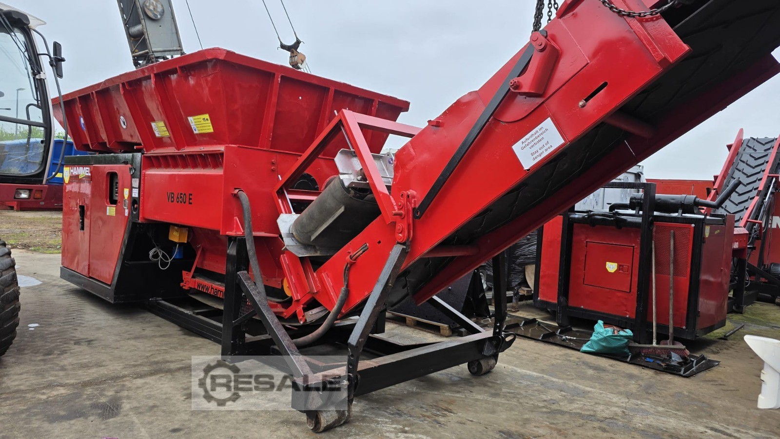 Hammel VB 650 E Doppelwalzenvorbrecher – RESALE