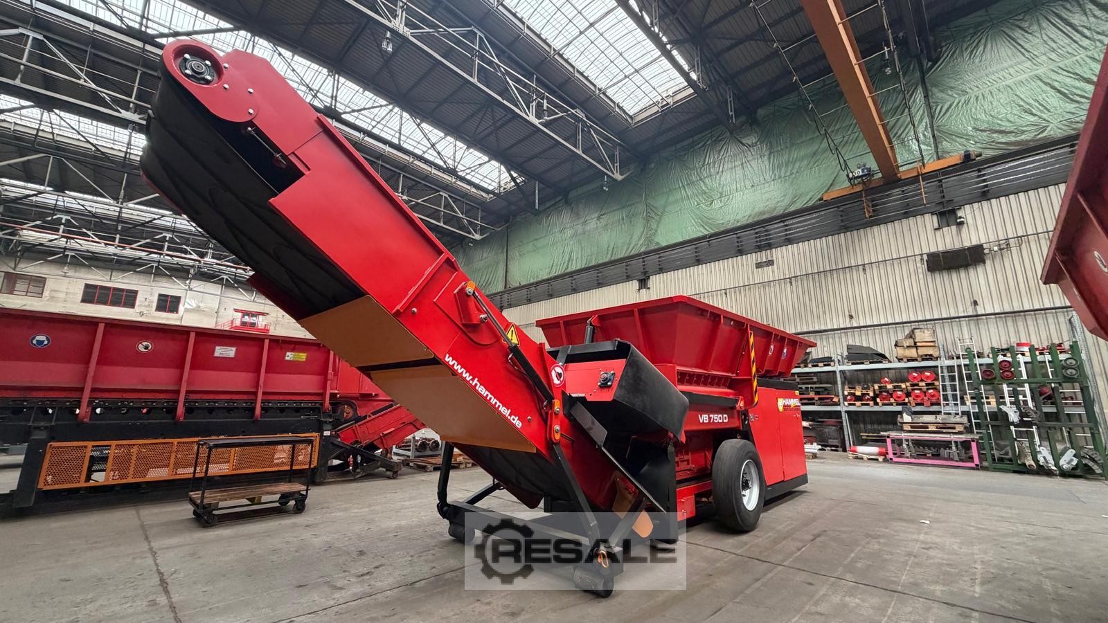 Hammel VB 750 D Zweiwellenzerkleinerer – RESALE