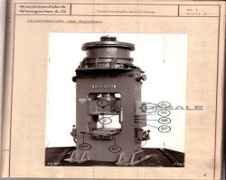 Maschine: WEINGARTEN PS 125 Spindelschlagpresse WEINGARTEN PS 125