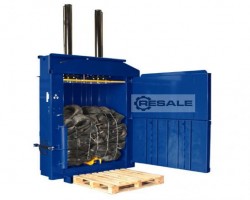 Maschine: BTS MF450hd Altreifen Ballenpresse Kunststoff
