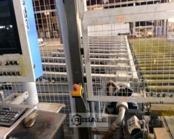 Maschine: BARGSTEDT/HOMAG PROFI KFL620 -  TSP 420 PLATTENAUSBESSERUNGS UND PROFILIERLINIE