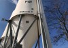 Maschine: UNTERFAHRGESTELL TRICHTER Mehl Trockenfutter Salzsole P109 Polyestersilo 50.000 Liter GFK-Silo