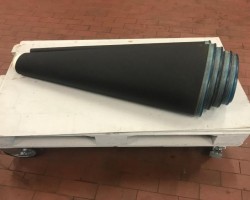 Maschine: TRANSNORM TS 1600-105 Helix Gurt Ersatzgurt Förderband