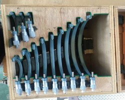 Maschine: MITUTOYO MFG. Tokio, Japan Mikrometer