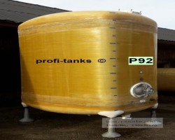 Maschine: JUNO  Polyestertank 7.000 L GFK-Tank