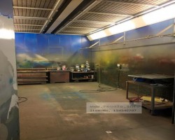 Maschine: LUTRO  Lackierkabine