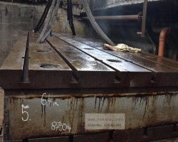 Maschine: SKODA 6 pcs 6400 x 1885 x 400 mm Aufspannplatten