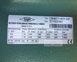 Maschine: BITZER VERDICHTER SCHRAUB CSH8571-140Y Schraubenverdicht Kältekompressoren