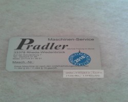 Maschine: UVV WARTUNG Alle Exzenterpressen