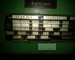 Maschine: DEUTZ BA 6M528 Dieselmotoren