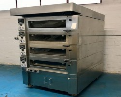 Maschine: WIESHEU EBO 4 - 68 R Manuell Elektro Etagenbacköfen