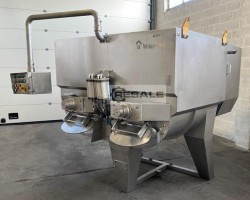 Maschine: WOLFKING TSMV 1000 Zweiwellen-Paddel-Vakuummischer